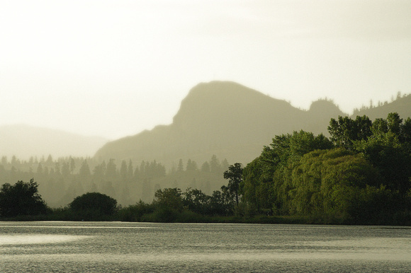 Summer Shower on Vaseaux Lake (2005).